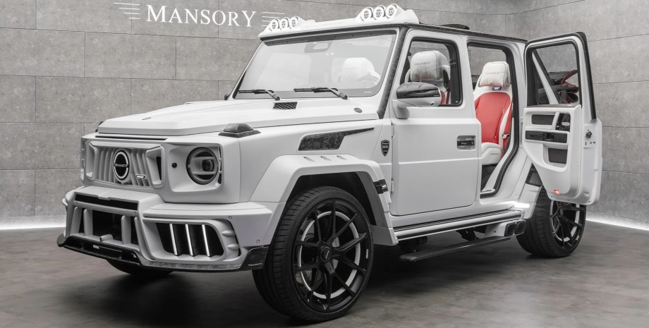 Mercedes G-Class Mansory Mercedes G-Class Mansory, Mercedes G-Class, тюнинг Гелендвагена, тюнинг Гелендвагена